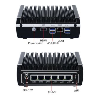 Low Power Server Virtualization Hardware front